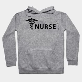 Nurse, Medical Caduceus Hoodie